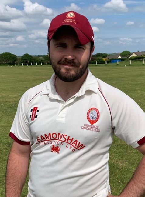 Tom Arthur - Cresselly captain and top wicket-taker so far this season